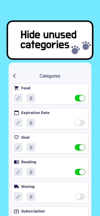 TidyList - Task by category Screenshot 4 of 4
