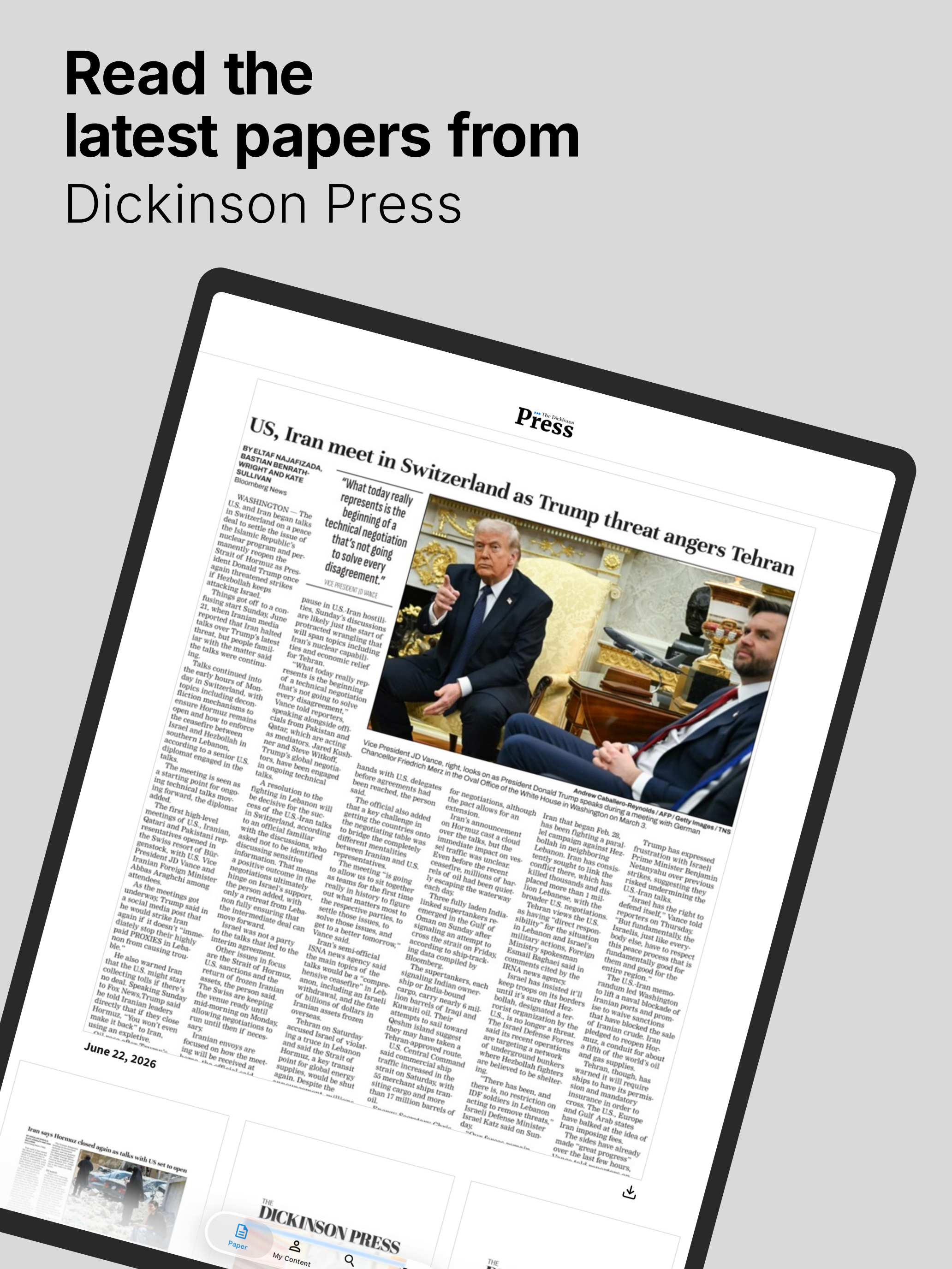 The Dickinson Press E-paper screenshot 6