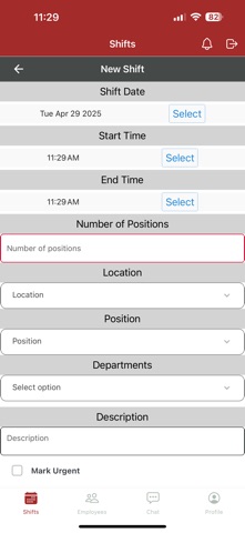 Admin PTOC Scheduling Screenshot 4 of 6