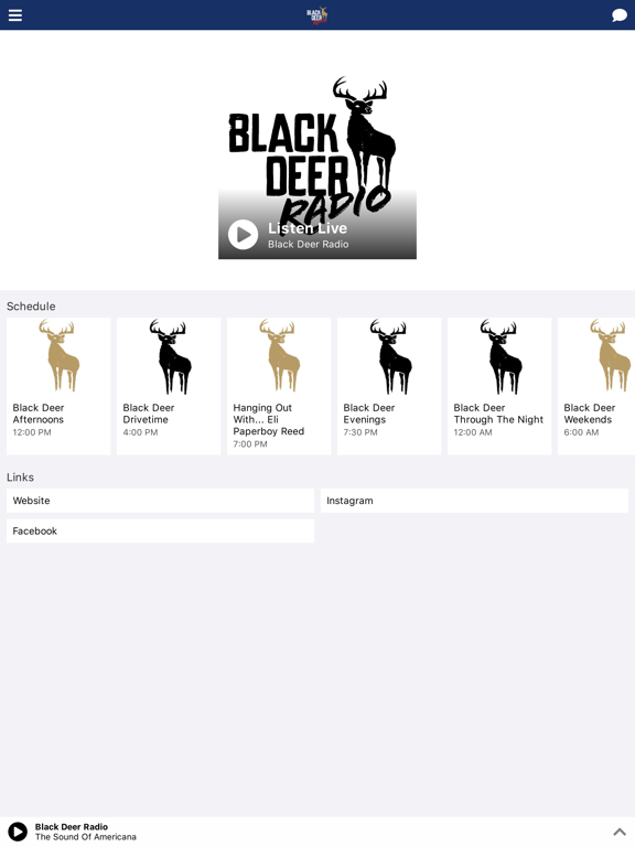 Screenshot #4 pour Black Deer Radio