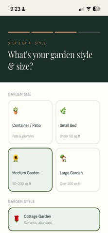 Bloom Planner App iPhone screenshot