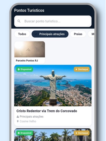 Guia de Turismo Informativo RJ iPad screenshot