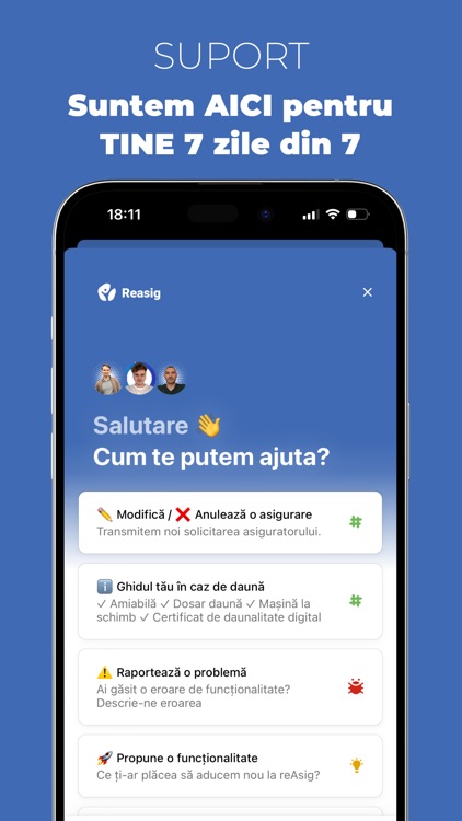 Reasig - asigurări, suport 7/7 screenshot-4