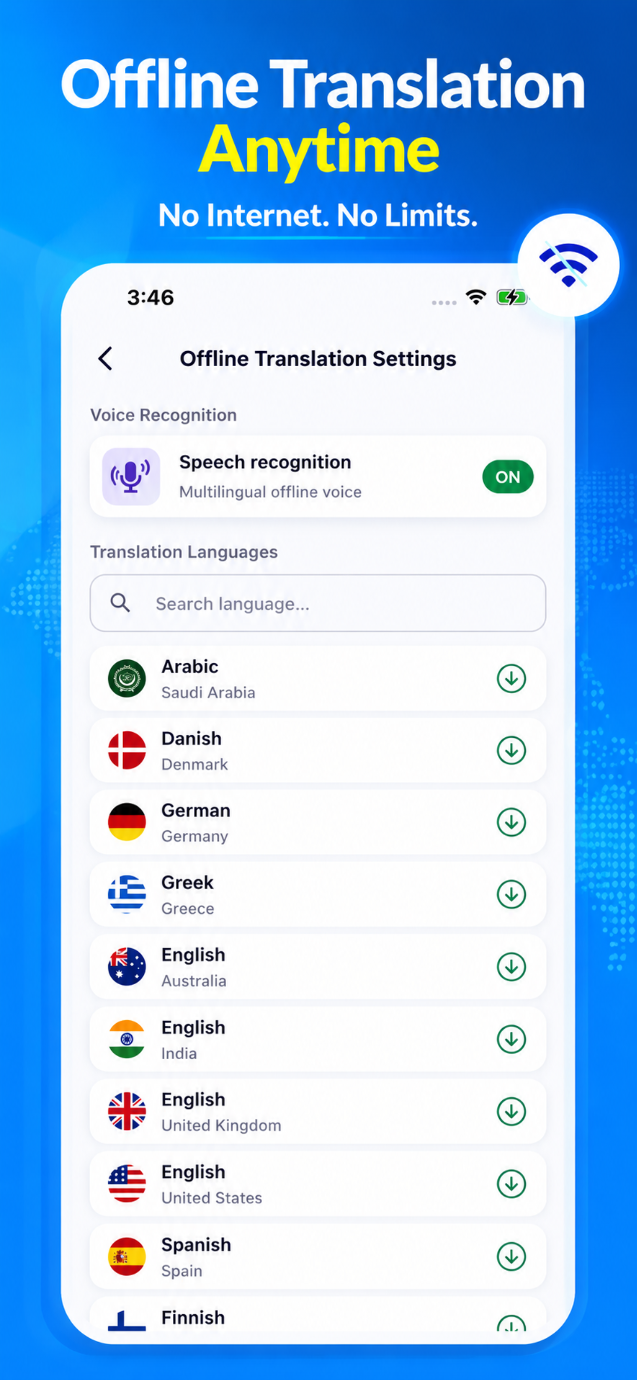 AI Translator - Voice, Camera screenshot 4