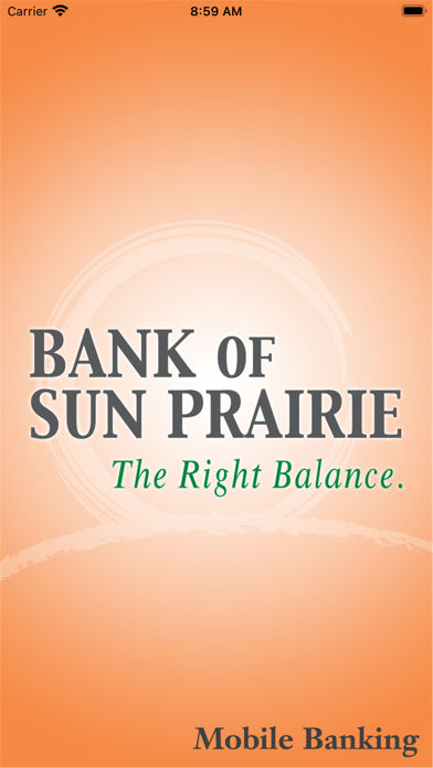 Bank of Sun Prairie Mobile Screenshot