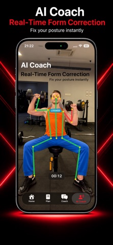 My Ai Coach - Fitness iPhone screenshot