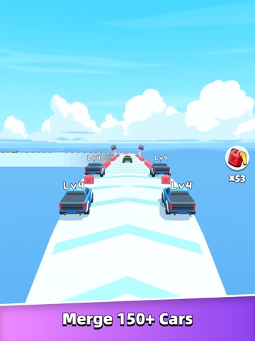 Merge Car Run - Evolution Raceのおすすめ画像2