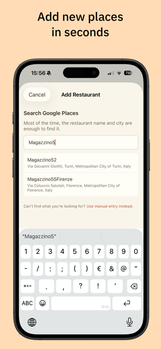 BentoBook – Restaurant Diary Screenshot 2 of 5