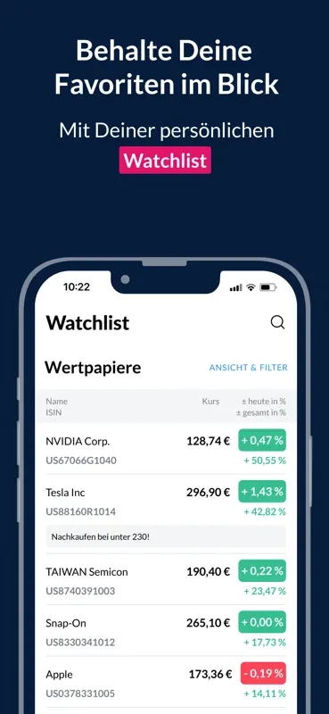 finanzen.net zero Aktien & ETF screenshot 9 of 9