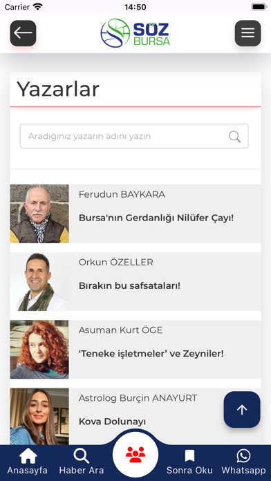 Söz Bursa Screenshot