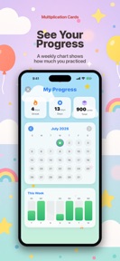 Multiplication Cards: Fox screenshot