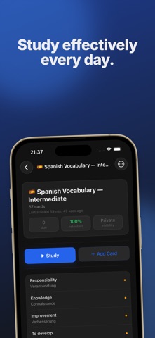 Deckify – Study Flashcards Screenshot 2 of 4