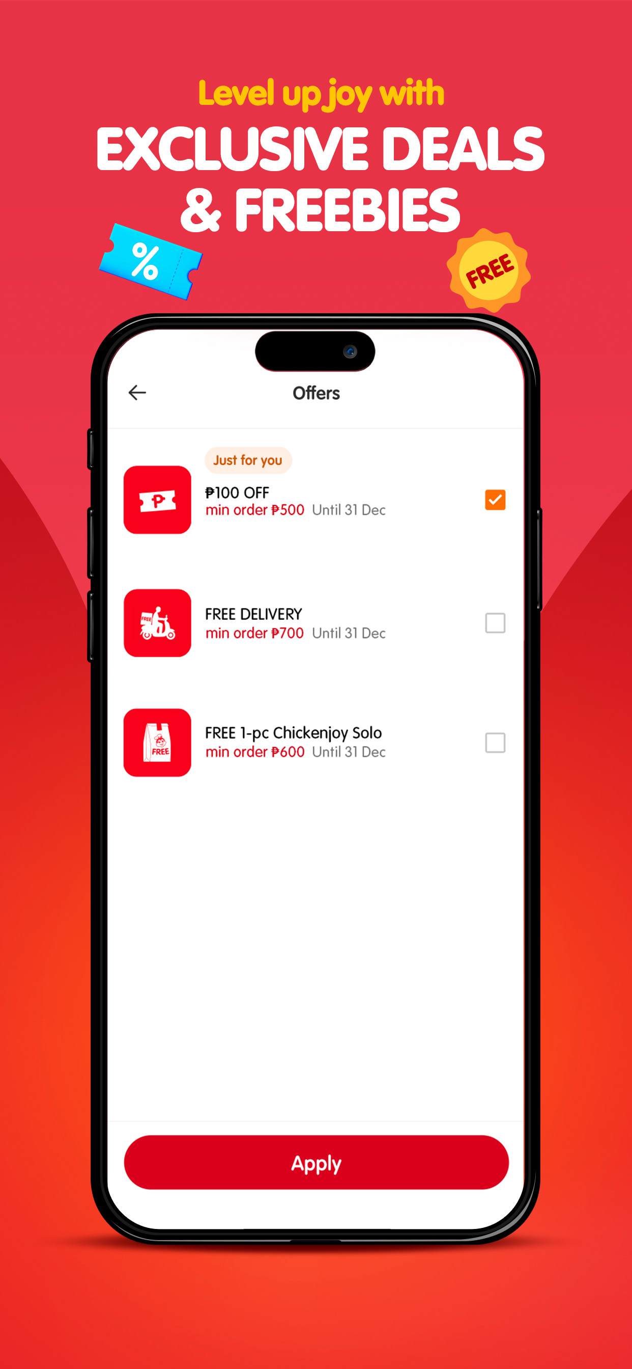 Jollibee: Food Delivery App