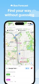 Bus Forecast screenshot