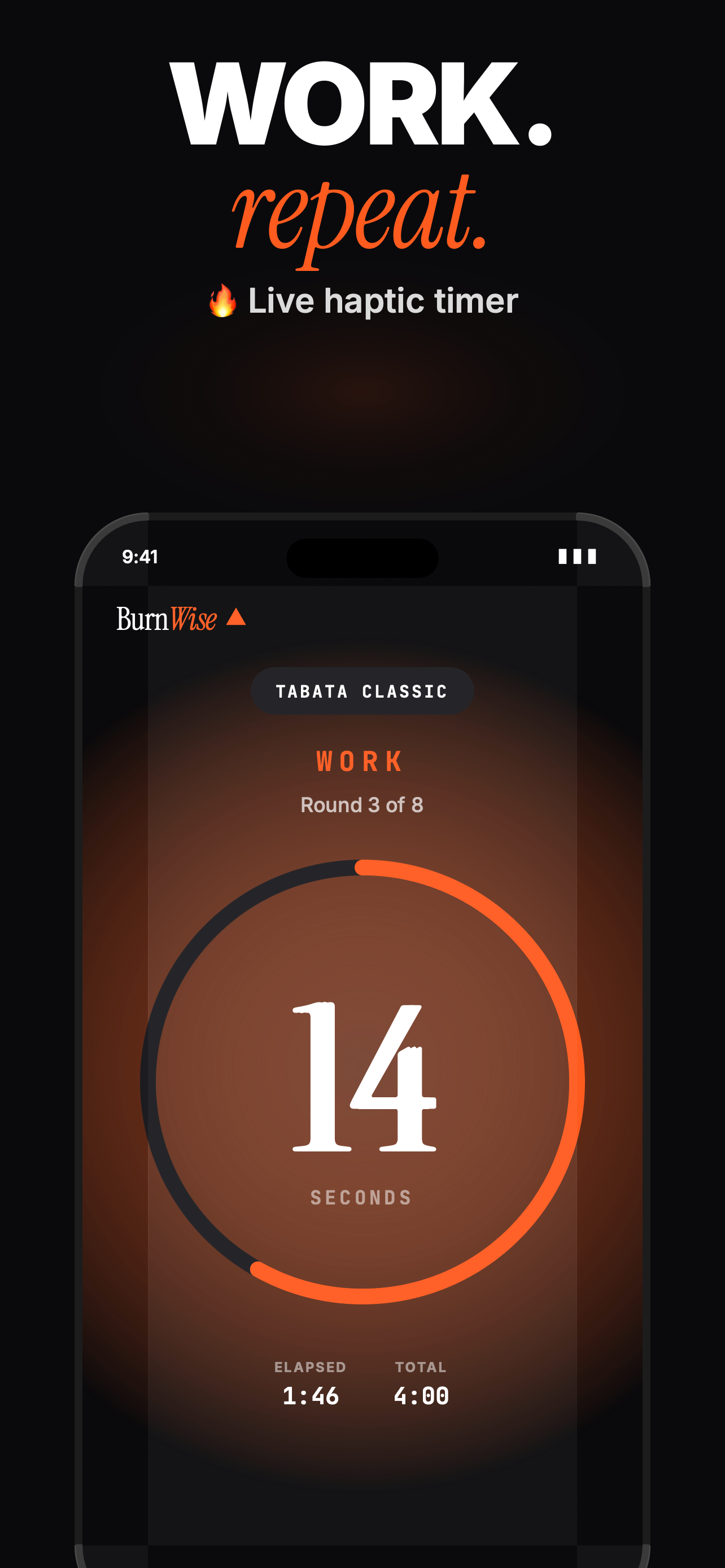 HIIT,Tabata,Timer: BurnWise