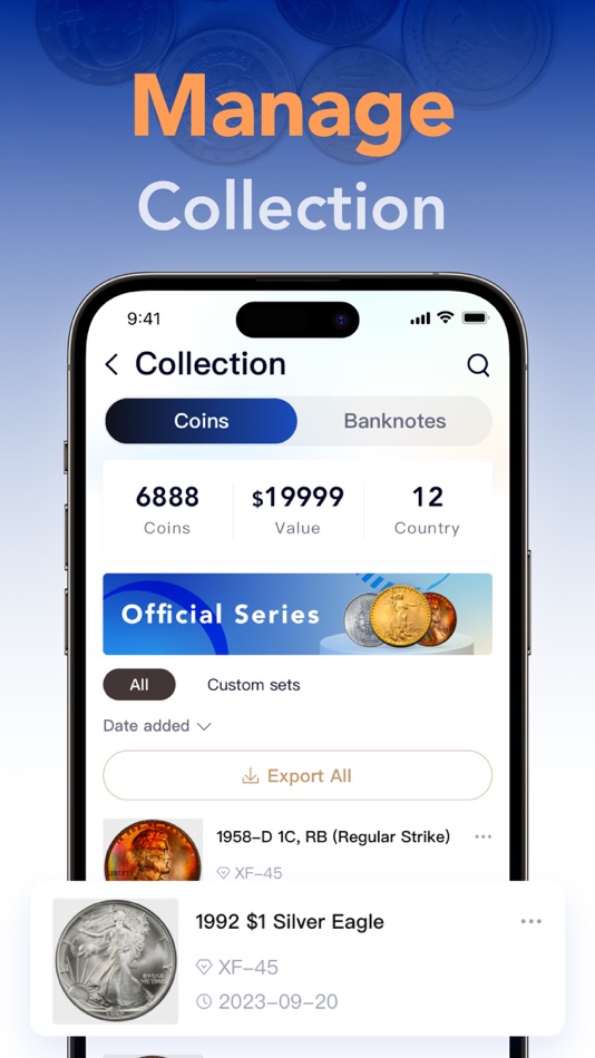 #6. HeritCoin :AI Identify Coins (iOS) 由: Open Sky New Media Limited