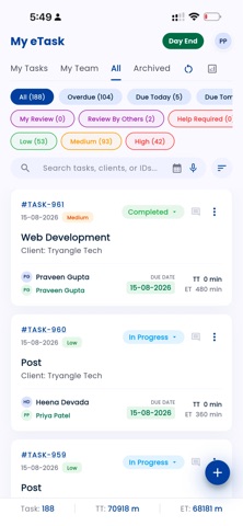 My eTask Screenshot 2 of 7