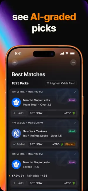 Oddible: AI Sports Betting screenshot 4