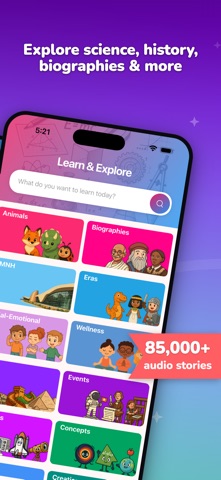 Storypie: Audio Learning iPhone screenshot