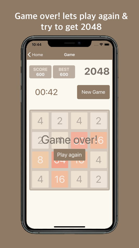 #3. 2048 - puzzle number 4096 (iOS) 由: Softnoesis