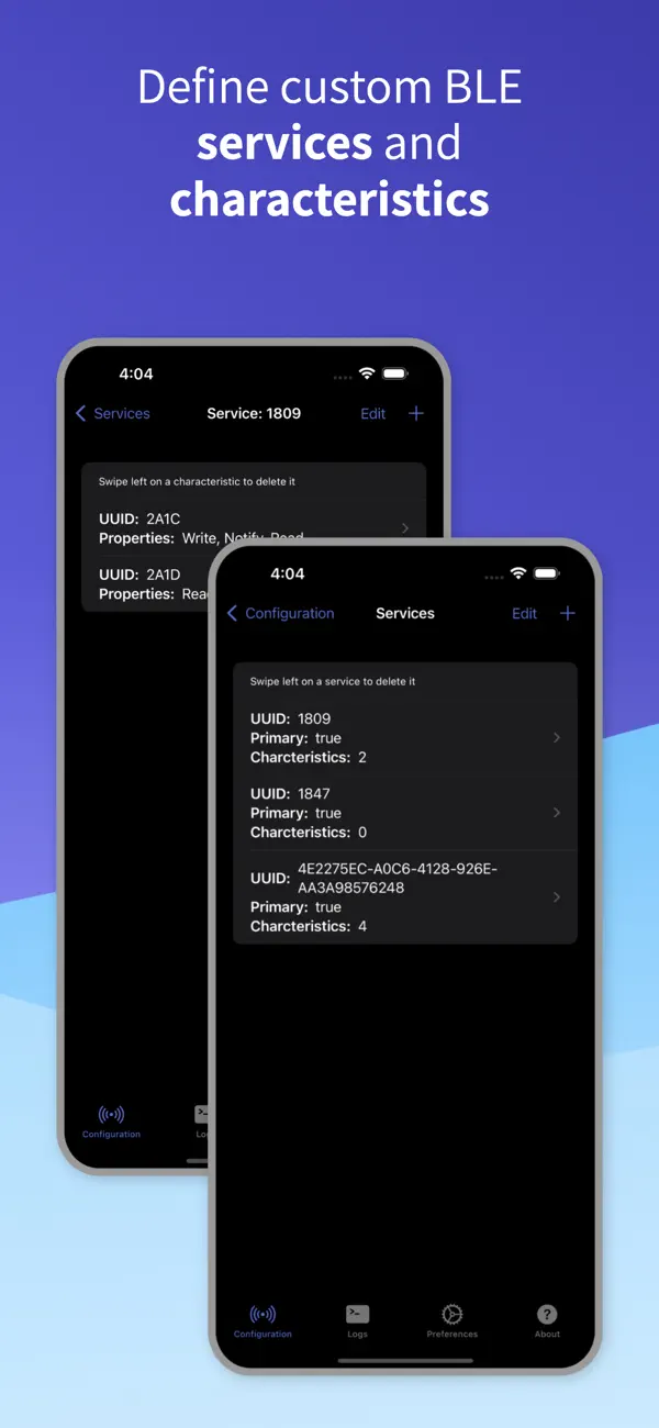 Screenshot #2 pour BlueSim: Bluetooth Simulator