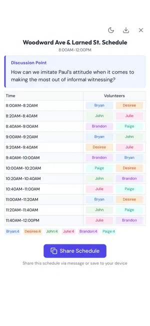 SMPW Scheduler screenshot 1