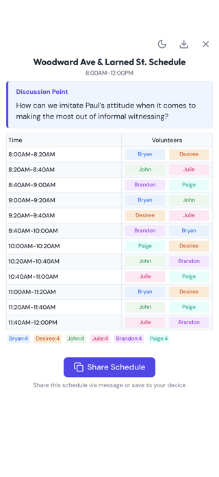 SMPW Scheduler Screenshot 1 of 4
