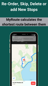 MyRoute: Multi-Stop Navigation screenshot