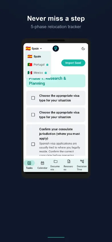 GoThere: Move Abroad Guide screenshot 5