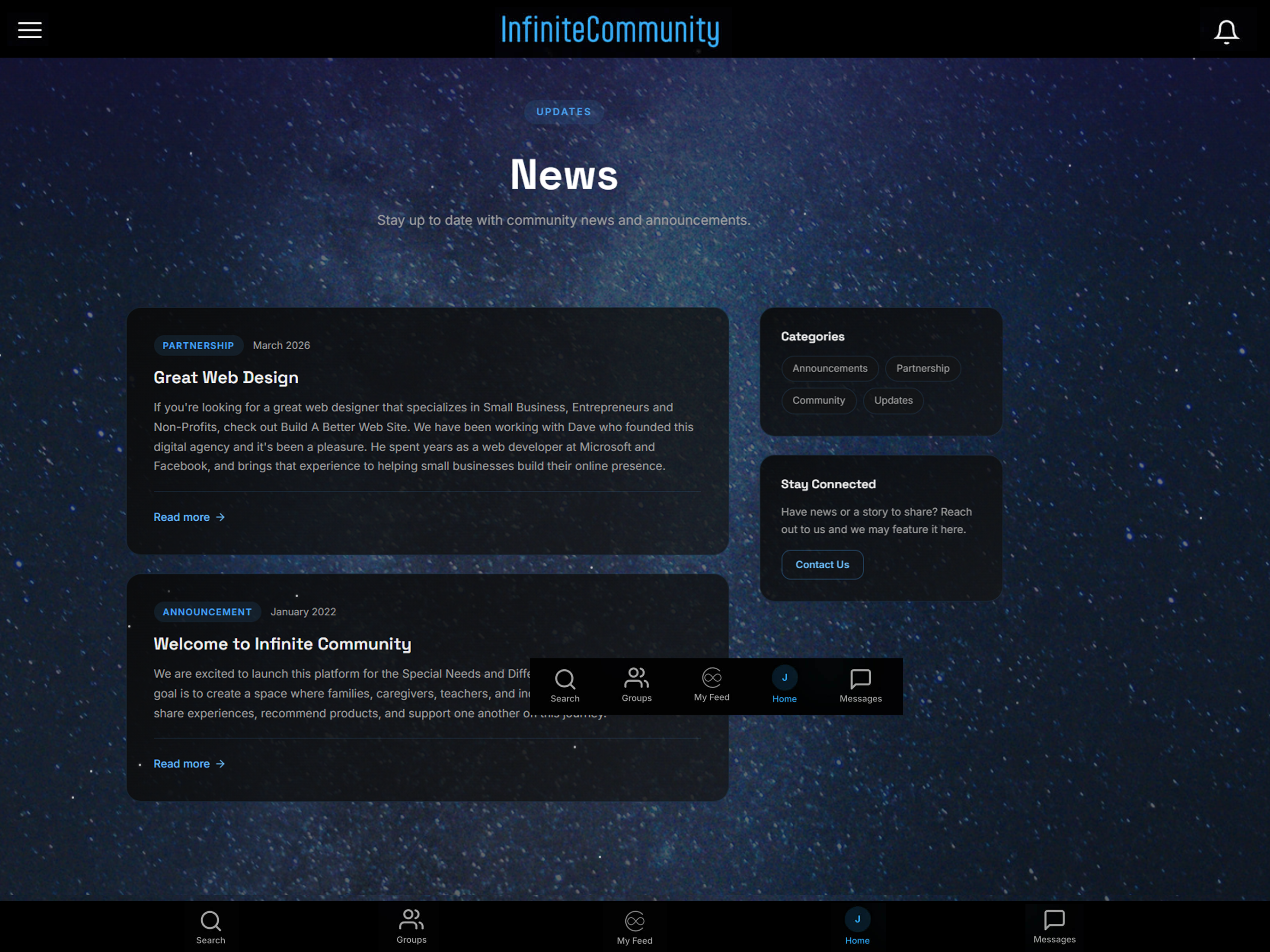 InfiniteCommunity