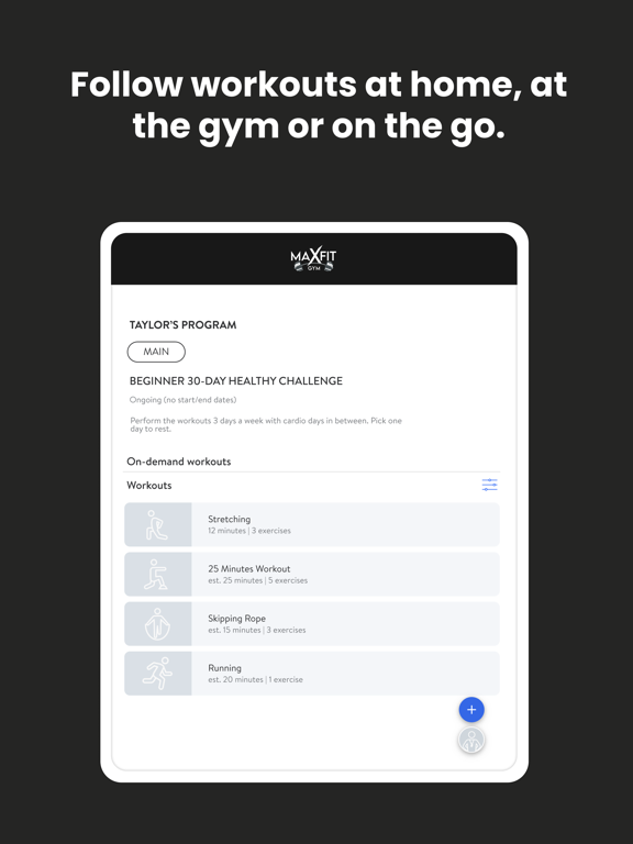 Screenshot #5 pour MaxFit 24 Gym