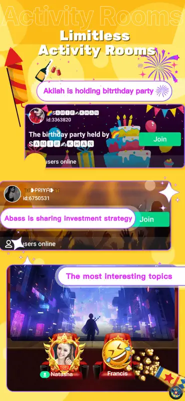 YoHo - Group Voice Chat screenshot 3 of 5