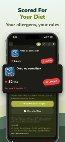 Olive Detective: Food Scanner Screenshot 4 of 8