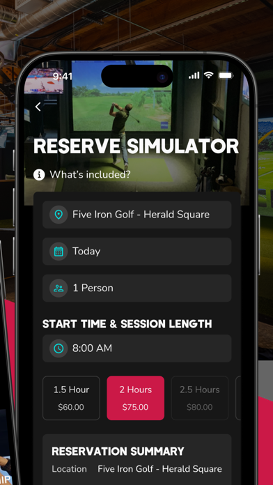 Five Iron Golf iPhone screenshot 2 - Entertainment app
