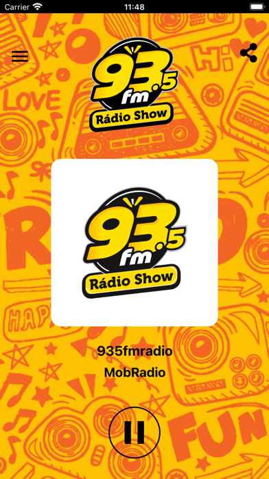 93FM Radio Show Screenshot