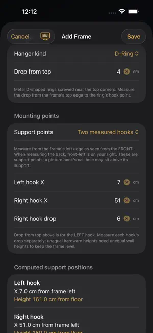 Hangcraft: Picture Hanging screenshot 2