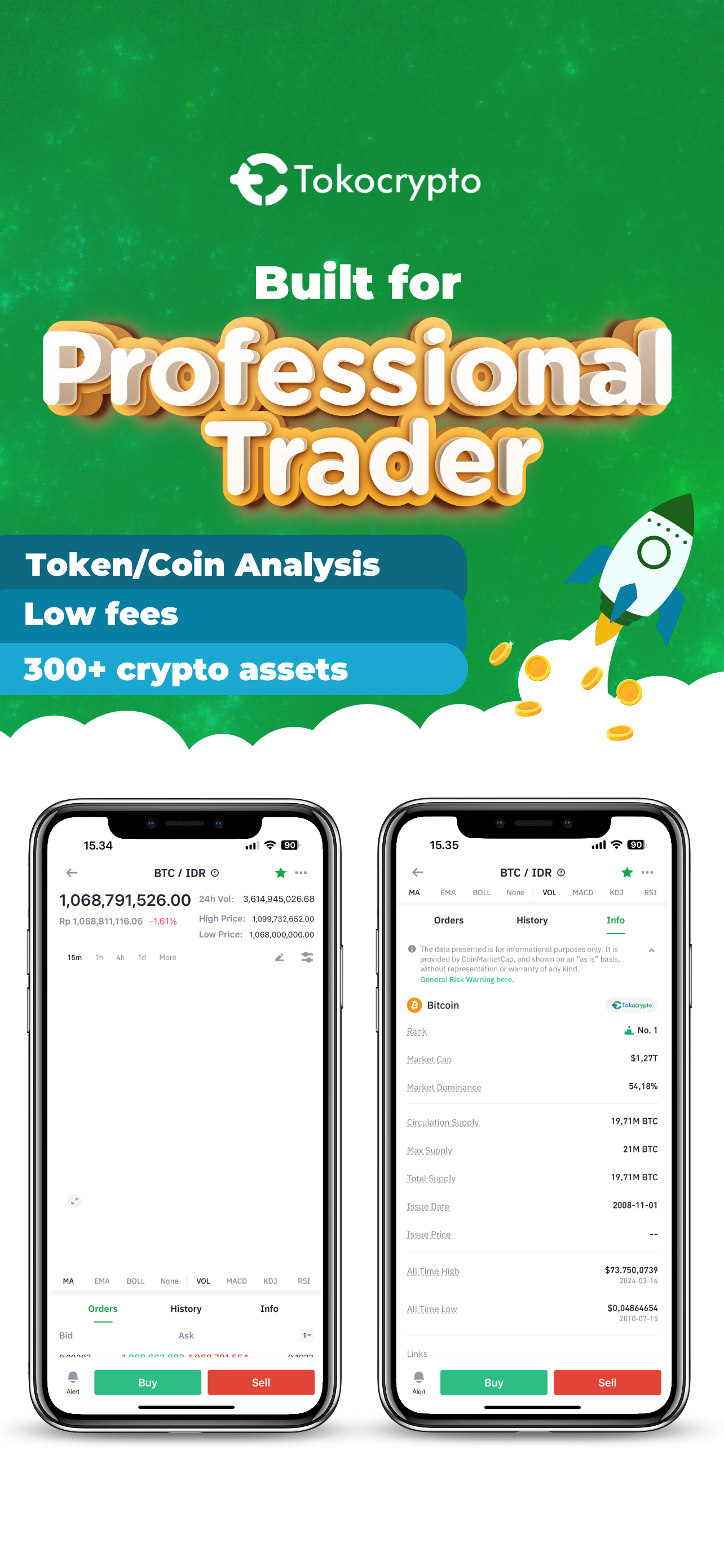 Tokocrypto Crypto Exchange screenshot 5