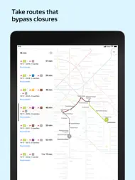 Yandex Metro ipad bilder 2