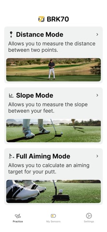 BRK70® Golf iPhone screenshot