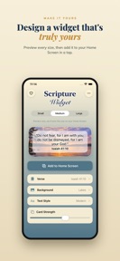 Scripture Widget screenshot