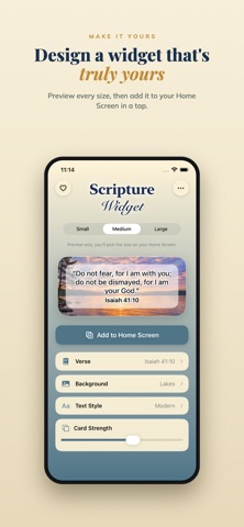 Scripture Widget Screenshot 1 of 5