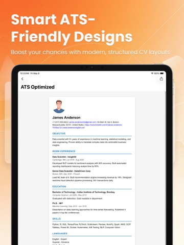 App screenshot