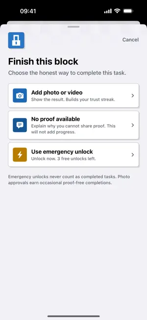 Procrastination Lock screenshot 4