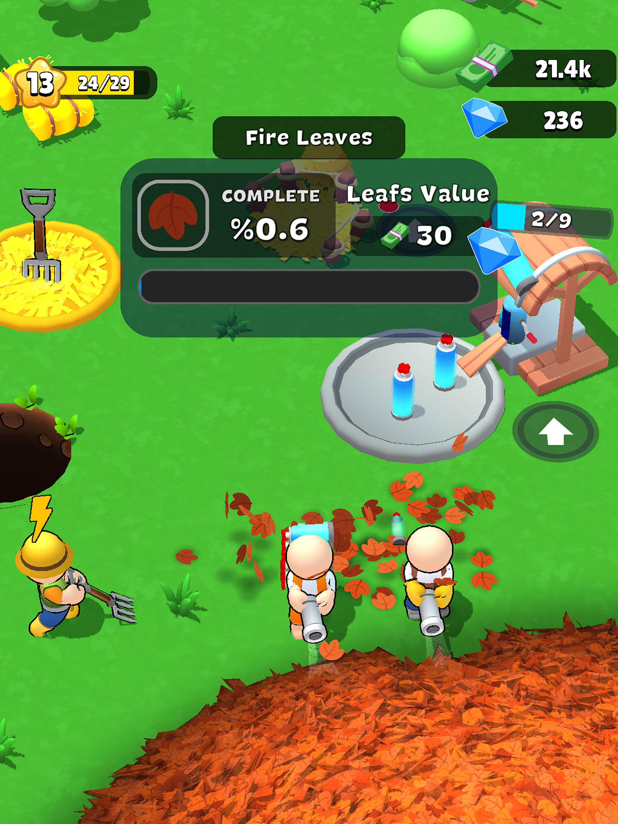 Leaf Blow 3D