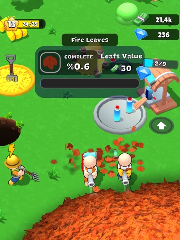 Leaf Blow 3D iPad screenshot
