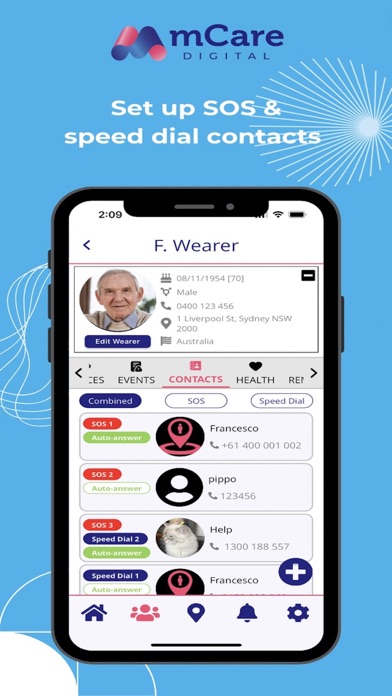 mCare Digital Screenshot