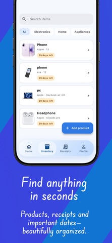 Life Inventory: MyVault Screenshot 2 of 6