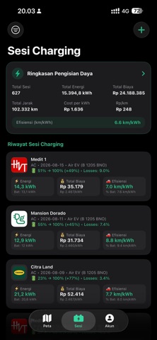 EV Charge ID: SPKLU EV Map iPhone screenshot 3