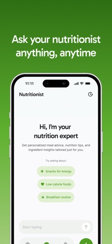 Nutra: AI Calorie Tracker Screenshot 5 of 6