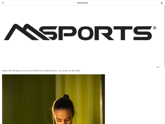 Screenshot #5 pour MSPORTS FITNESS APP